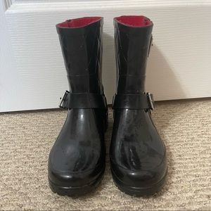 Sperry rubber rain boots